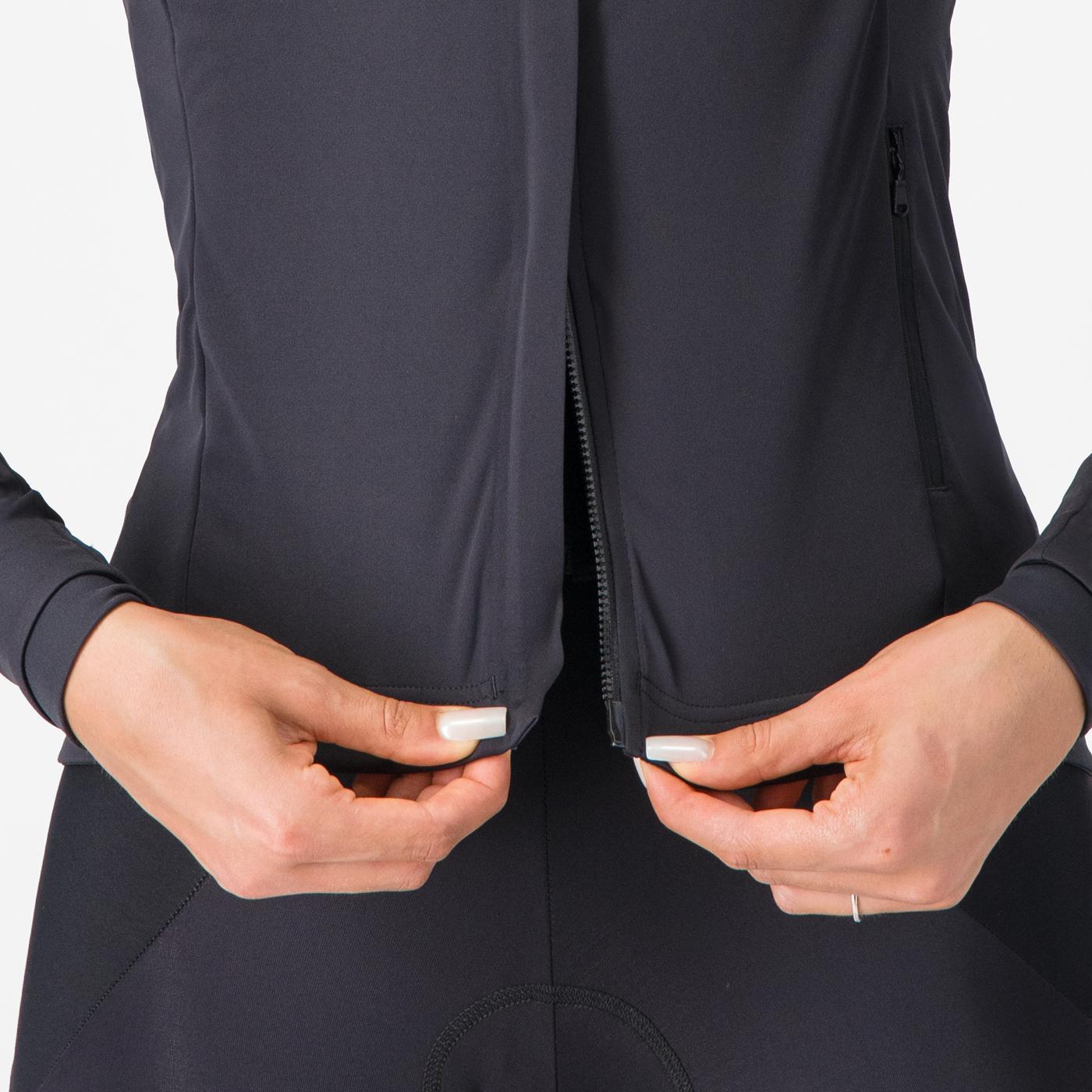 CASTELLI ALPHA 150 Naisten takki Musta