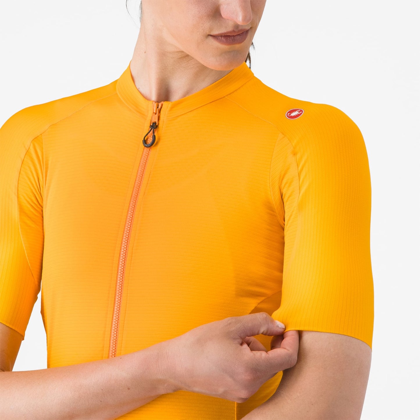 CASTELLI ESPRESSO Naisten lyhythihainen trikoo Oranssi