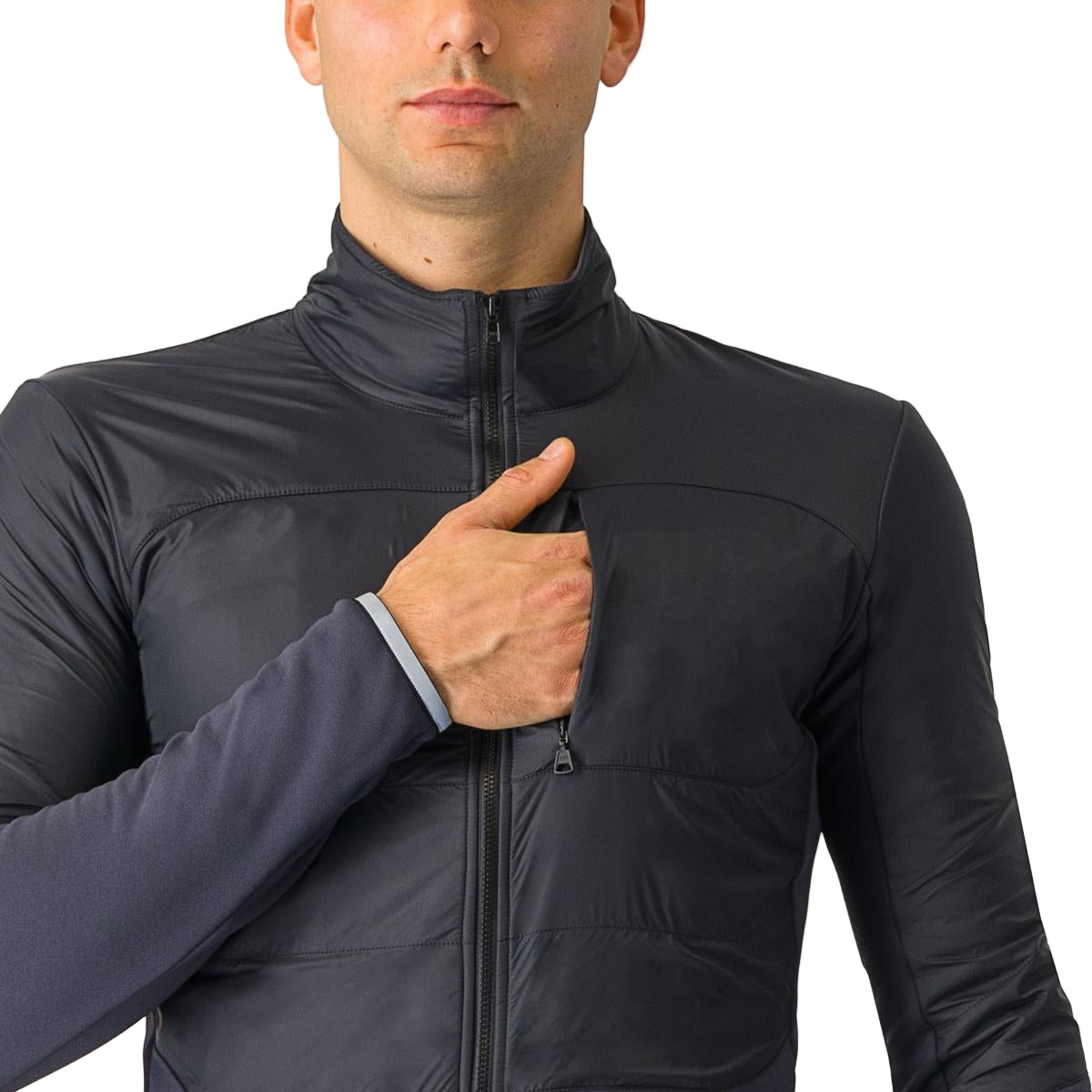 CASTELLI UNLIMITED takki musta/harmaa