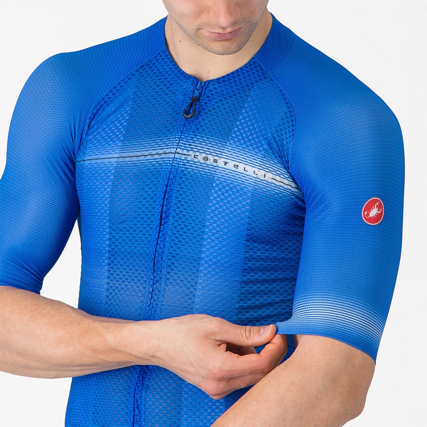 CASTELLI CLIMBER'S A/C Lyhythihainen Jersey Sininen