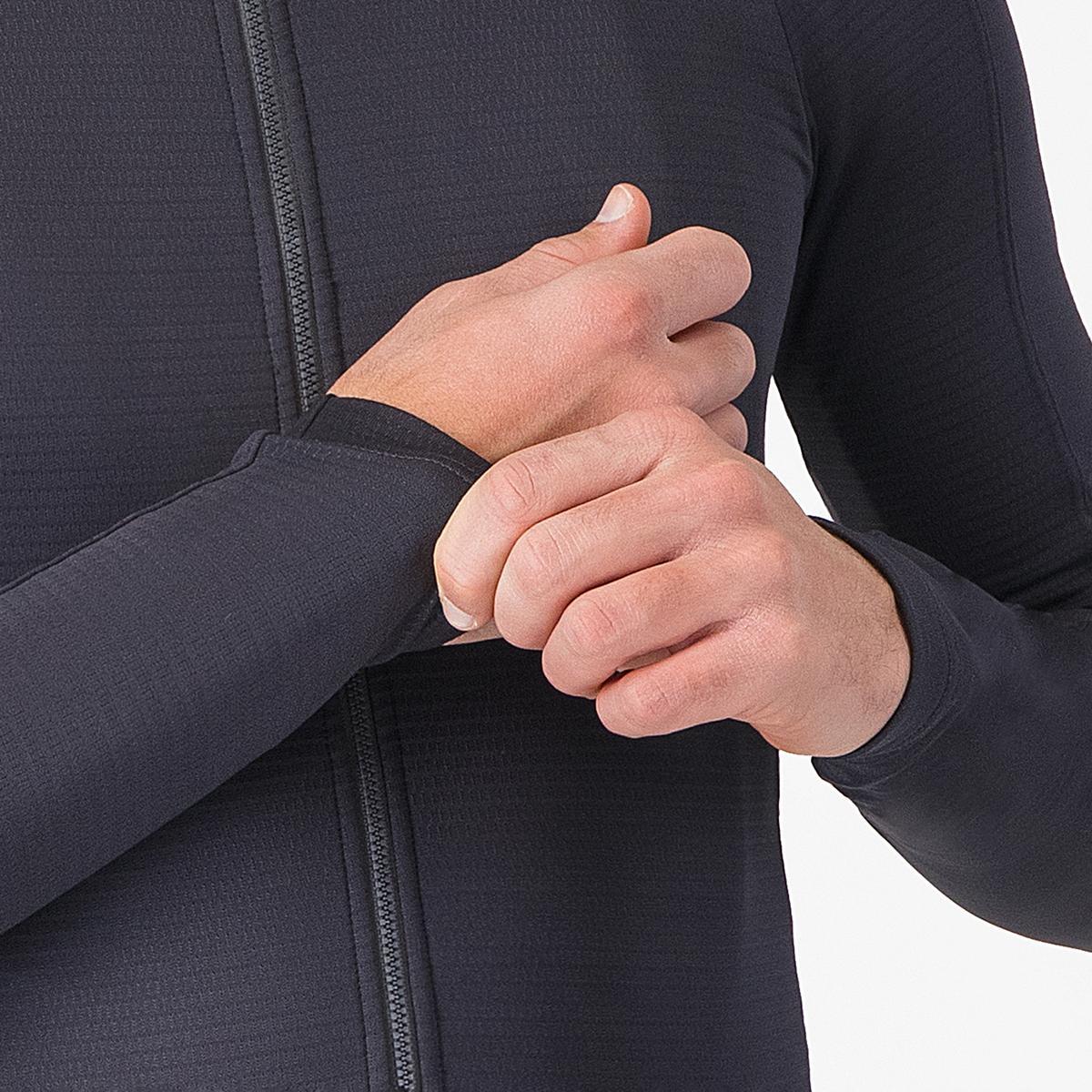 CASTELLI PURO 4 pitkähihainen Jersey harmaa