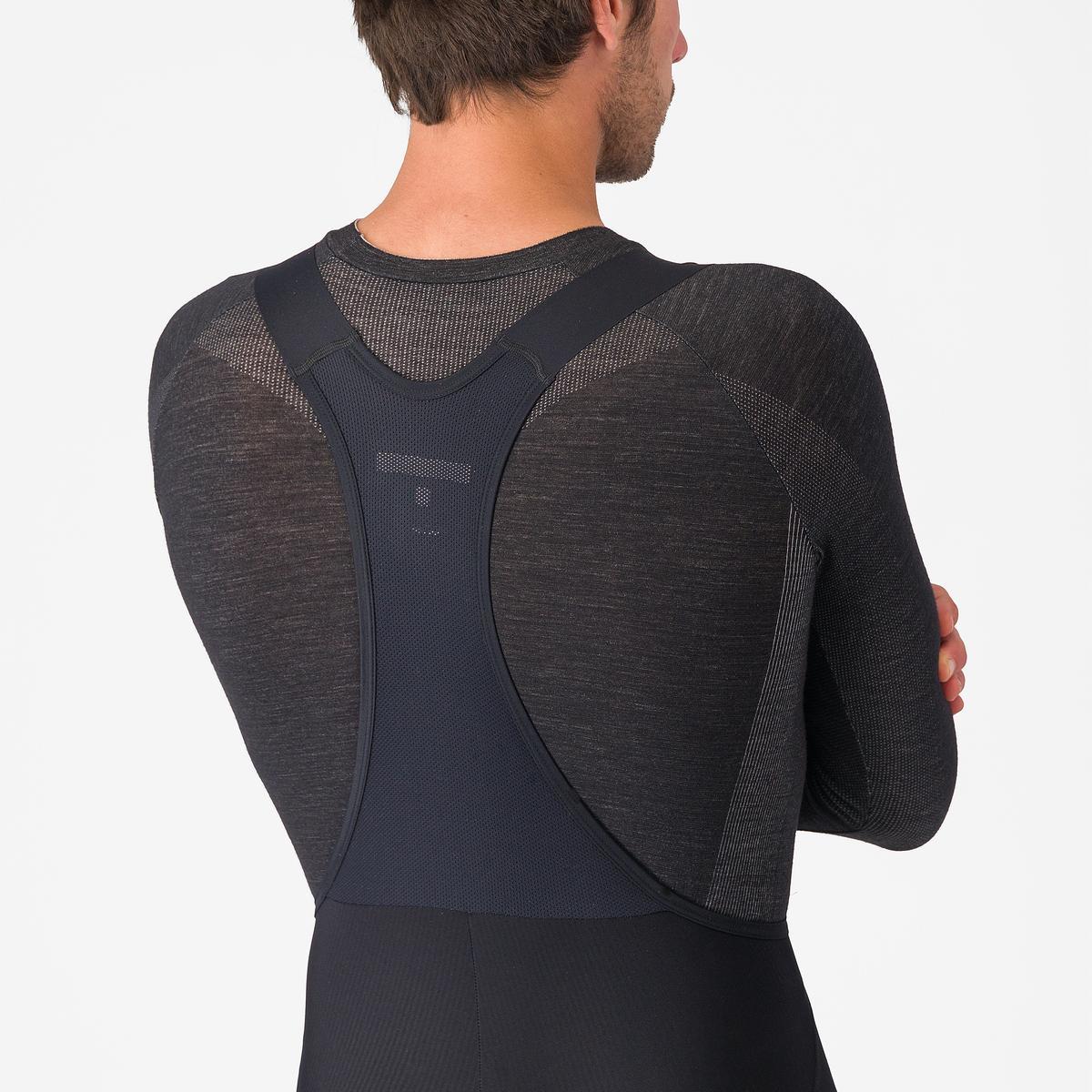 CASTELLI COMPETIZIONE Bibshortsit Musta