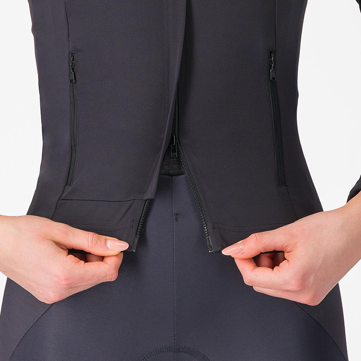 CASTELLI PERFETTO RoS 3 Naisten takki Musta/Noir Reflex