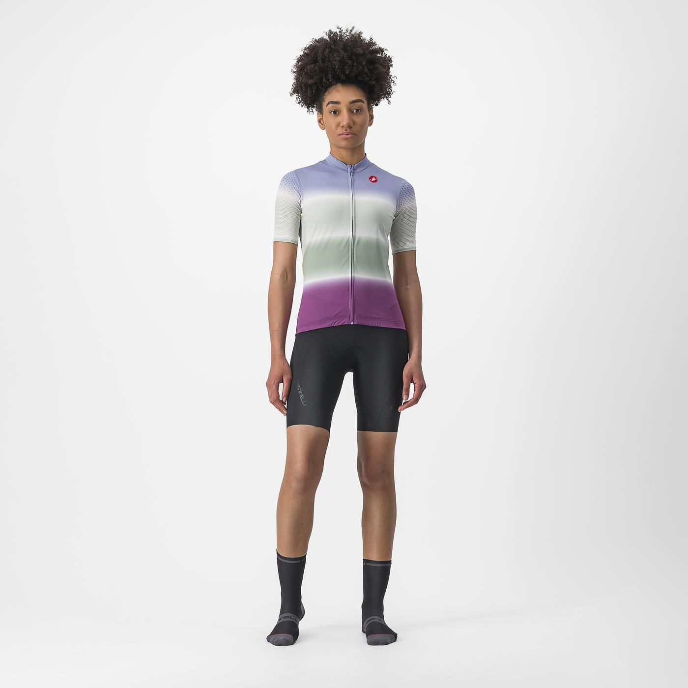 CASTELLI DOLCE Naisten lyhythihainen Jersey violetti
