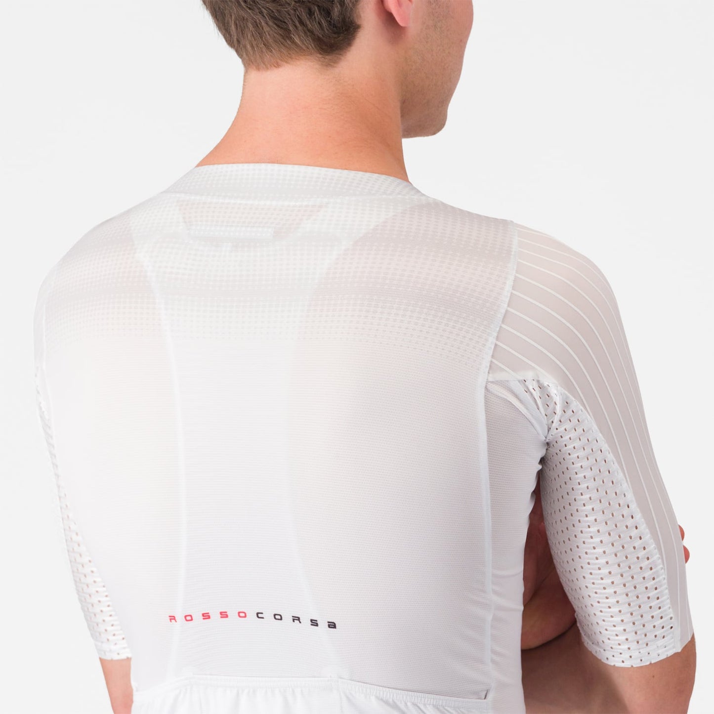 CASTELLI AERO RACE 8S lyhythihainen trikoo valkoinen