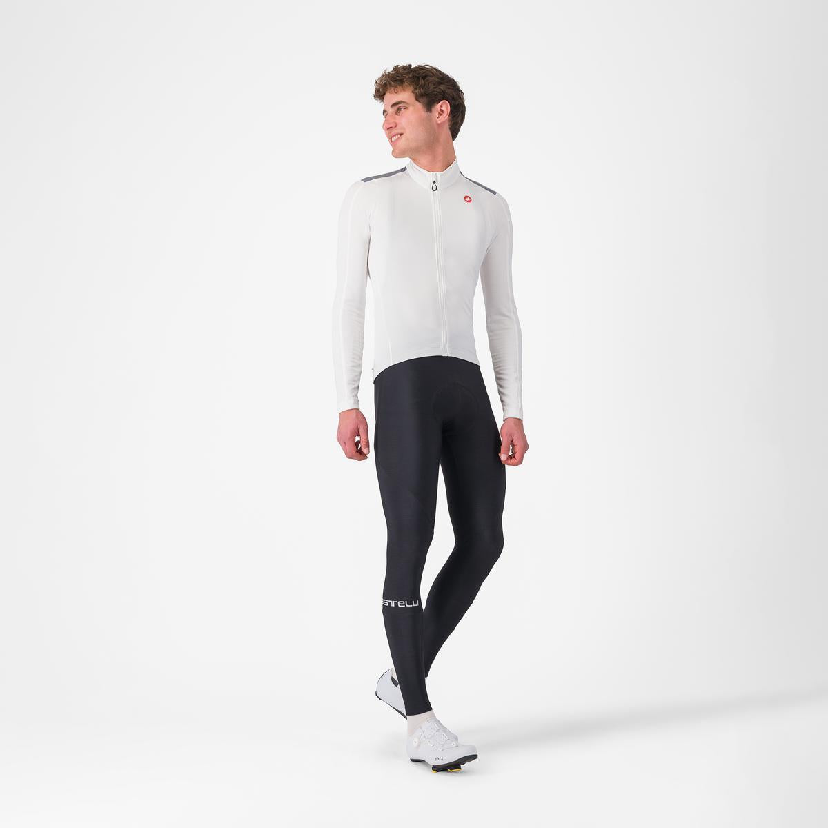 CASTELLI PURO 4 Pitkähihainen Ivory Jersey Jersey