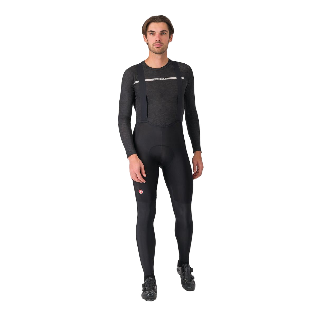 CASTELLI COMPETIZIONE Bibshortsit Musta