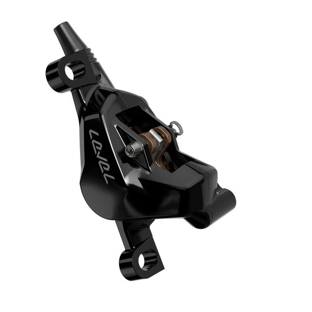 Pari SRAM LEVEL SILVER STEALTH 2-mäntäisiä jarruja Musta