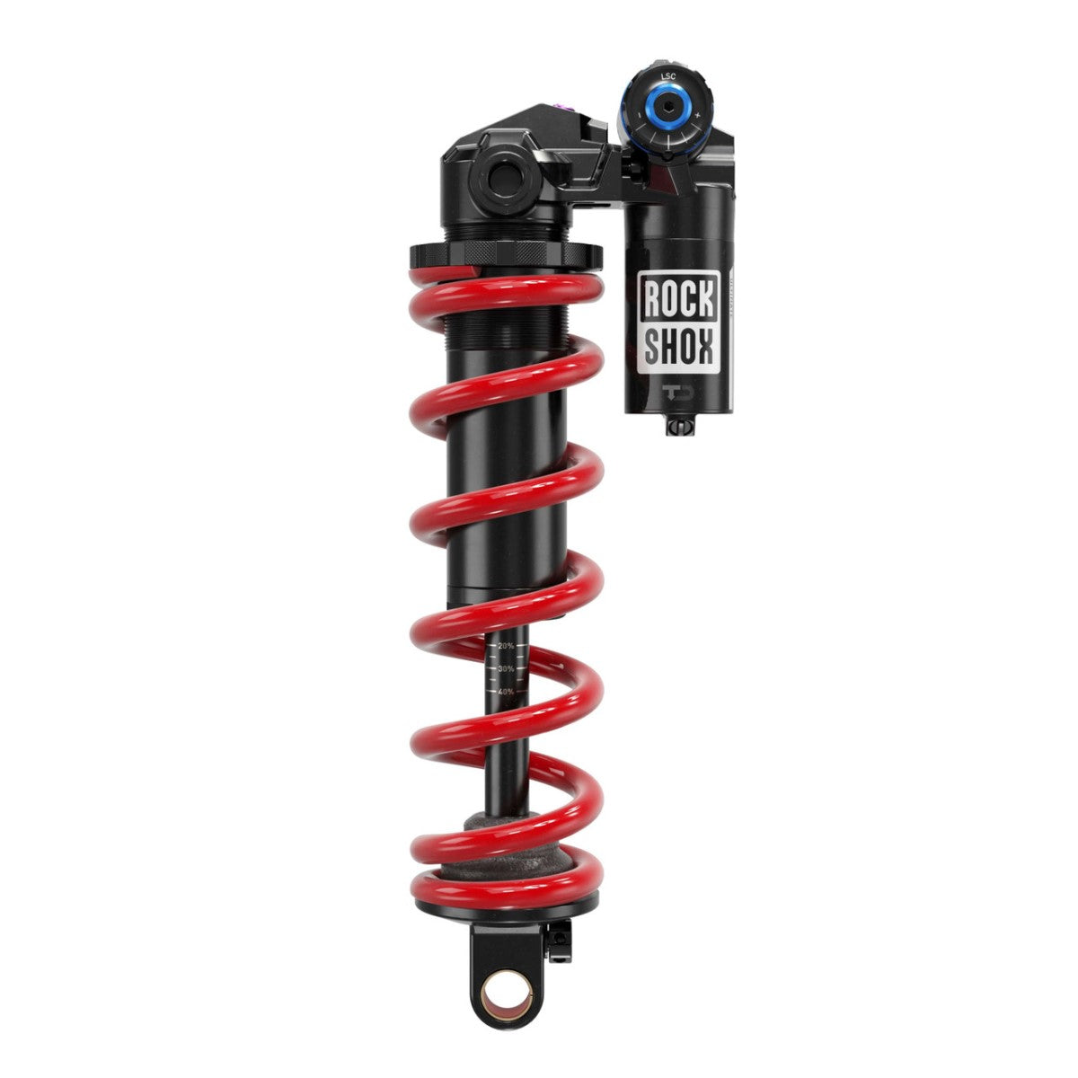 ROCKSHOX VIVID ULTIMATE RC2T HBO Trunnion jousitettu iskunvaimennin Santa Cruz Nomad 6 (2023+) -pyörään.