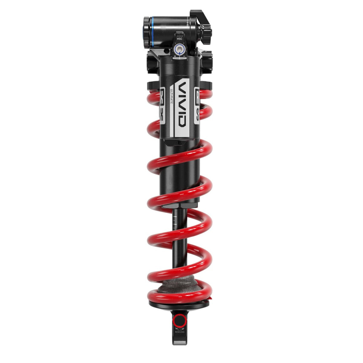 ROCKSHOX VIVID ULTIMATE RC2T HBO Trunnion jousitettu iskunvaimennin Santa Cruz Nomad 6 (2023+) -pyörään.