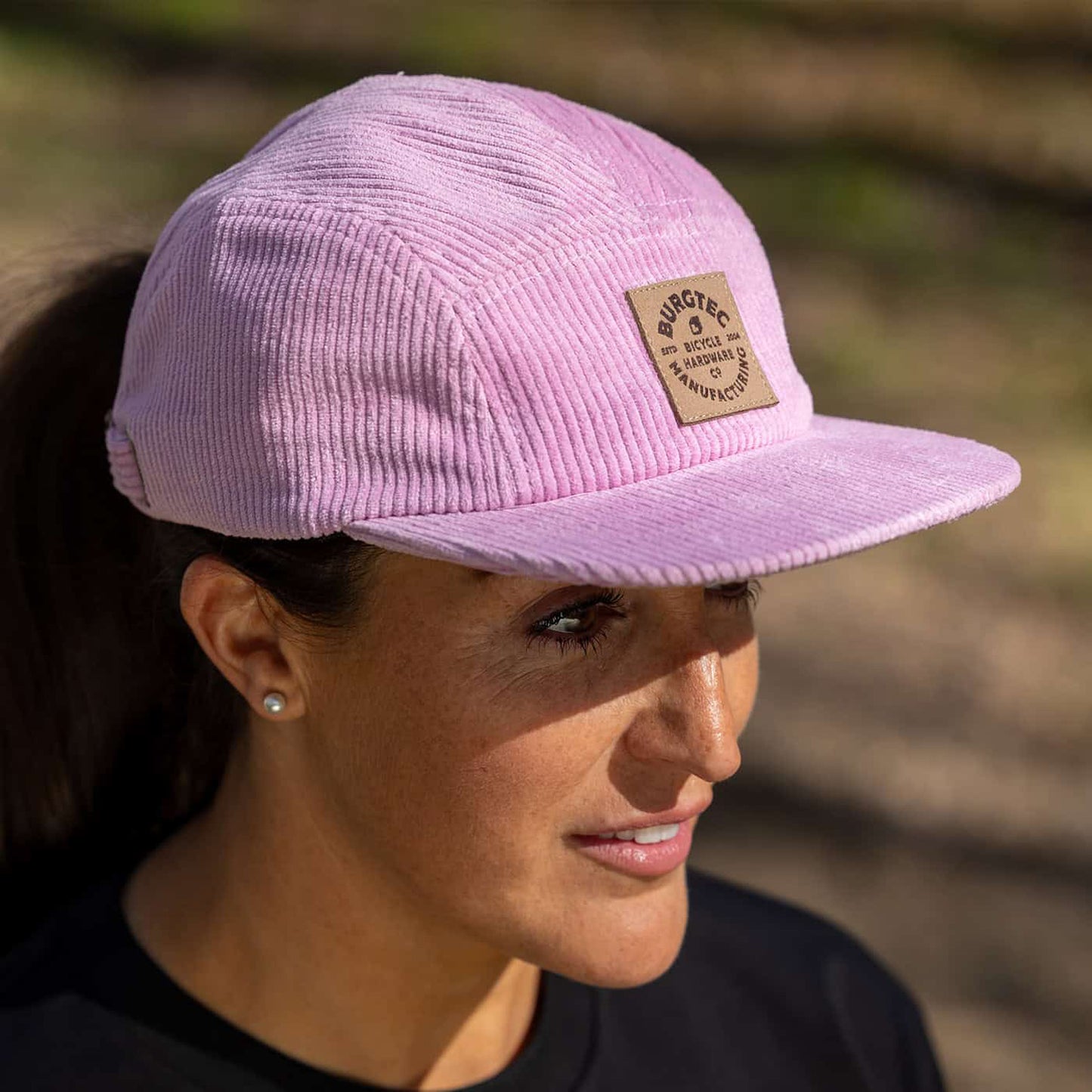 BURGTEC BANDIT CORDUROY FIVE PANEL lippis vaaleanpunainen vaaleanpunainen