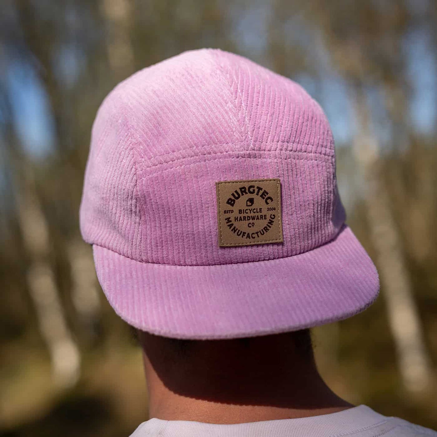 BURGTEC BANDIT CORDUROY FIVE PANEL lippis vaaleanpunainen vaaleanpunainen