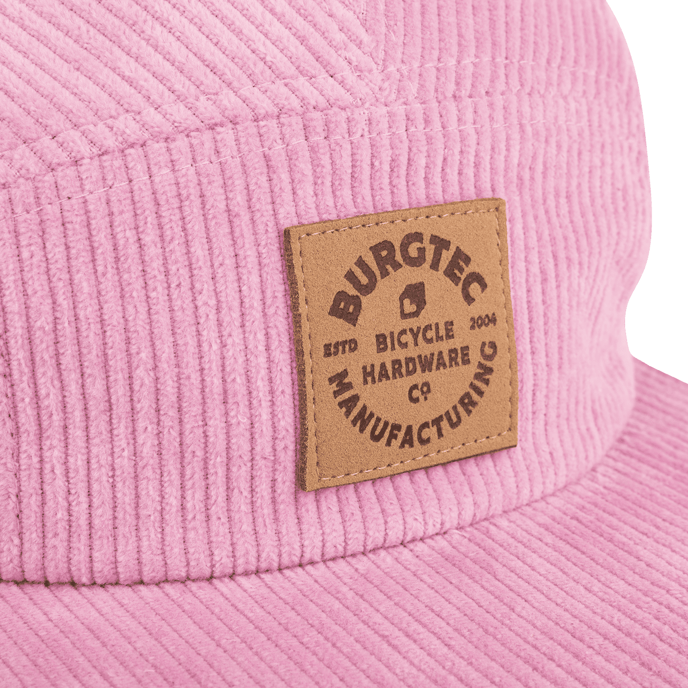 BURGTEC BANDIT CORDUROY FIVE PANEL lippis vaaleanpunainen vaaleanpunainen