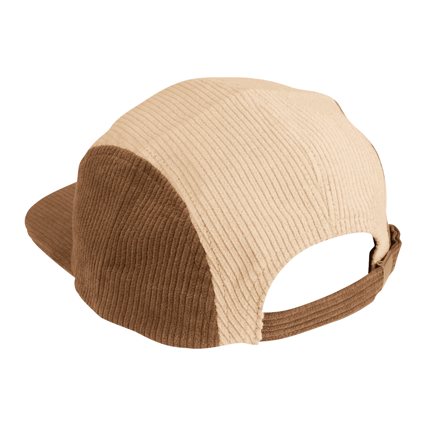 BURGTEC BANDIT BANDIT CORDUROY FIVE PANEL -lippis Beige/ruskea