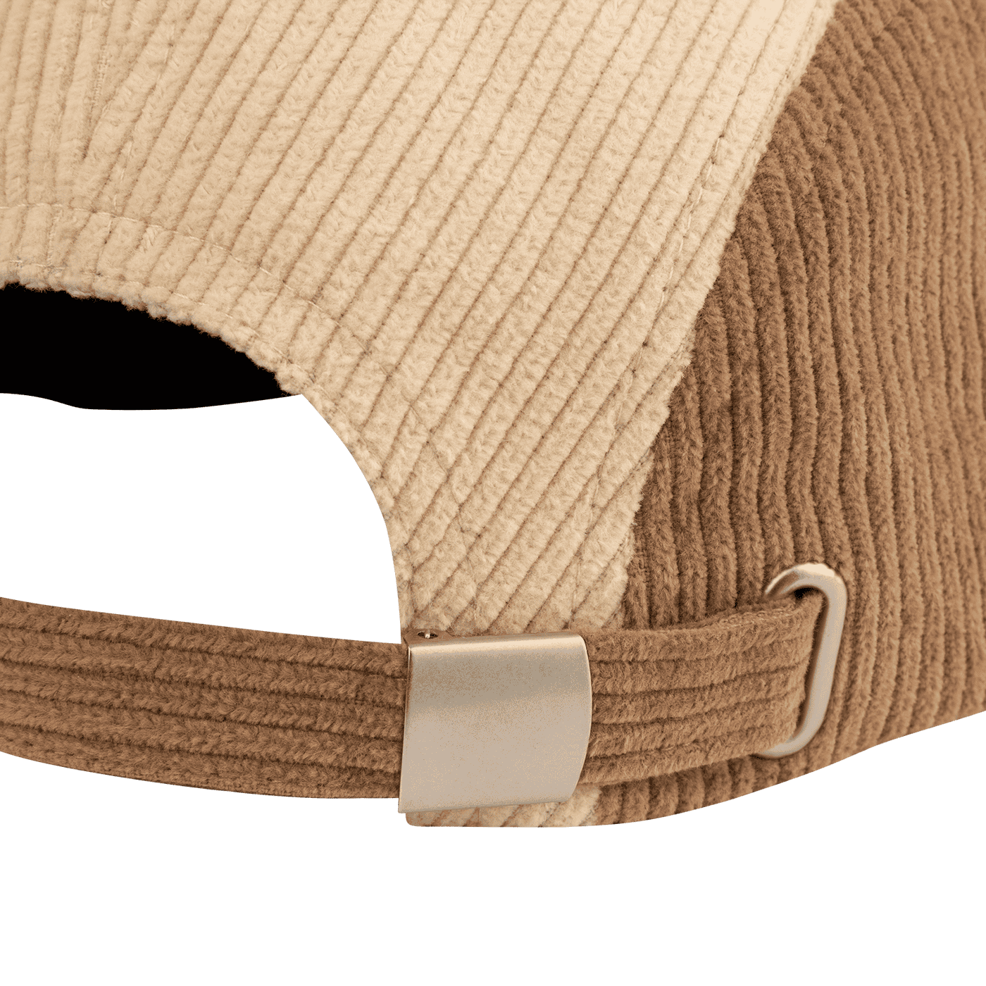 BURGTEC BANDIT BANDIT CORDUROY FIVE PANEL -lippis Beige/ruskea