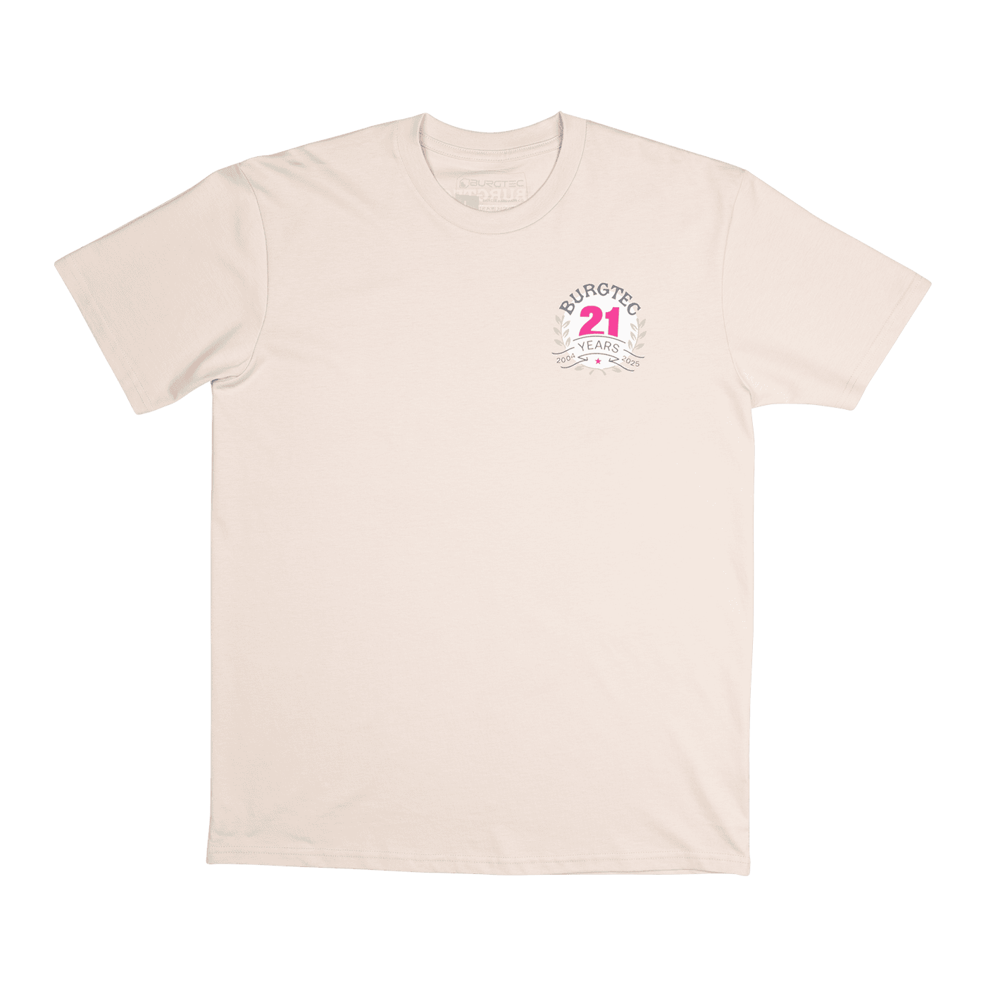 BURGTEC 21 YEARS CREST T-paita