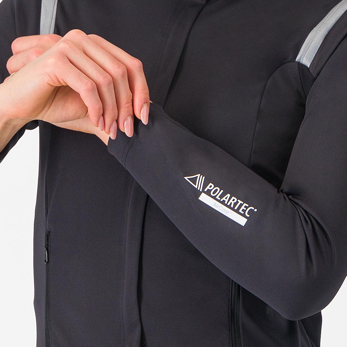 CASTELLI PERFETTO RoS 3 Naisten takki Musta/Noir Reflex