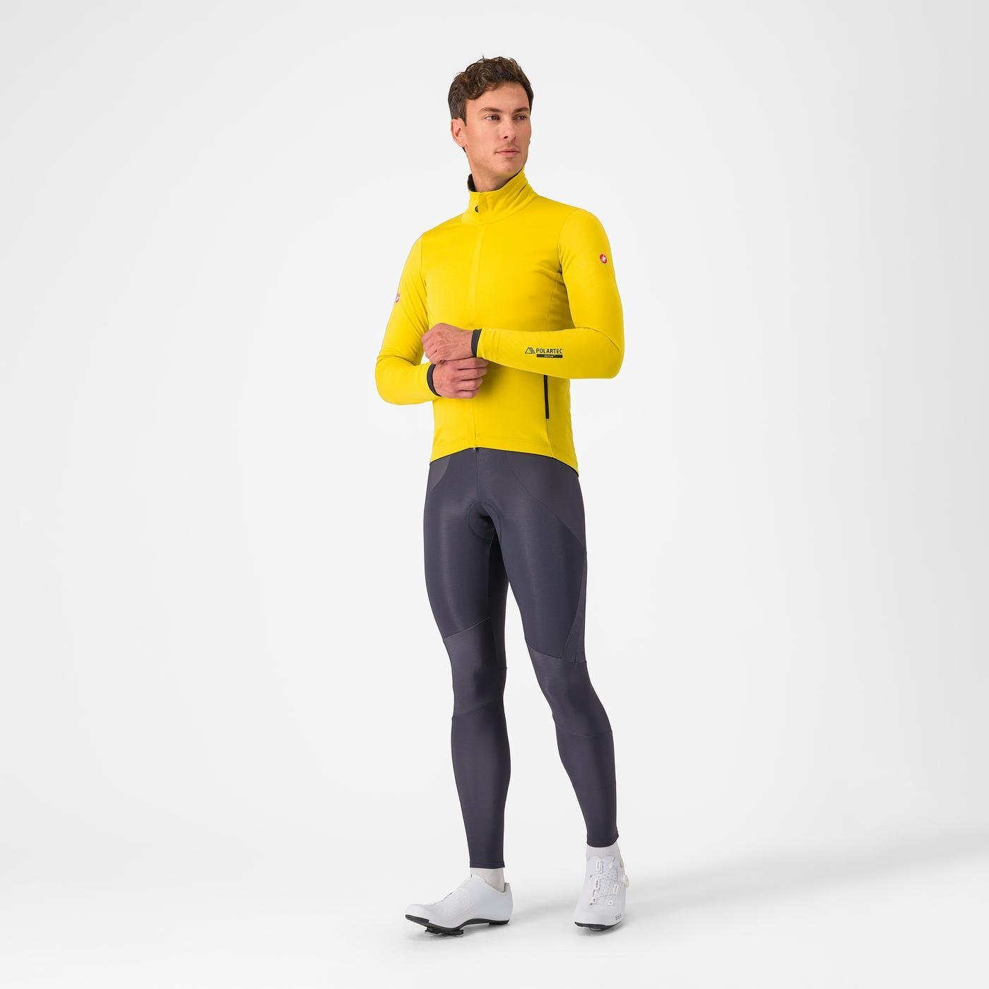 CASTELLI ALPHA 150 Mango Mojito/musta takki
