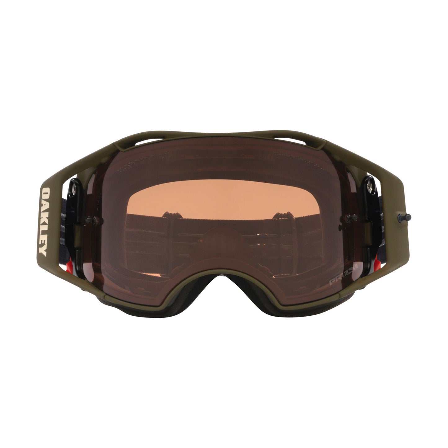 OAKLEY AIRBRAKE MTB Dark Brush Camo kasvonaamari Prizm Mx Bronze