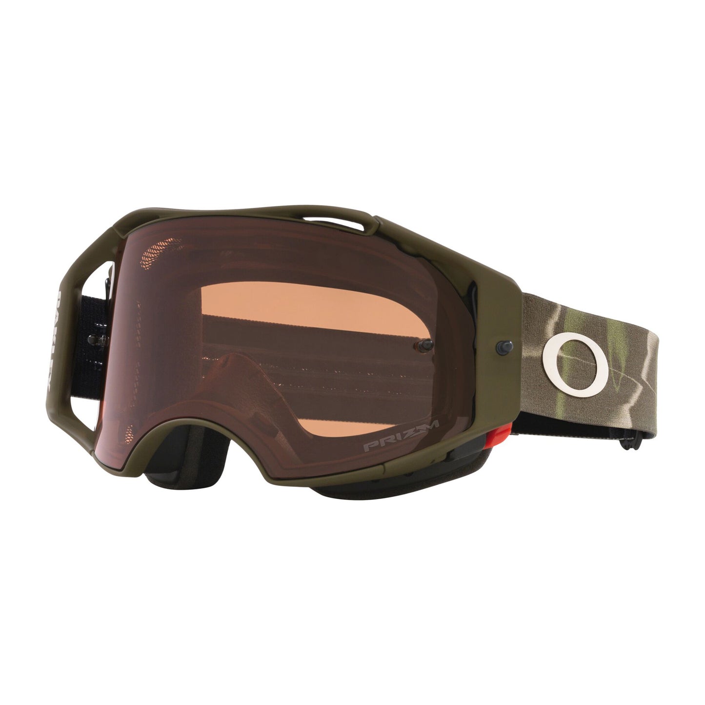 OAKLEY AIRBRAKE MTB Dark Brush Camo kasvonaamari Prizm Mx Bronze