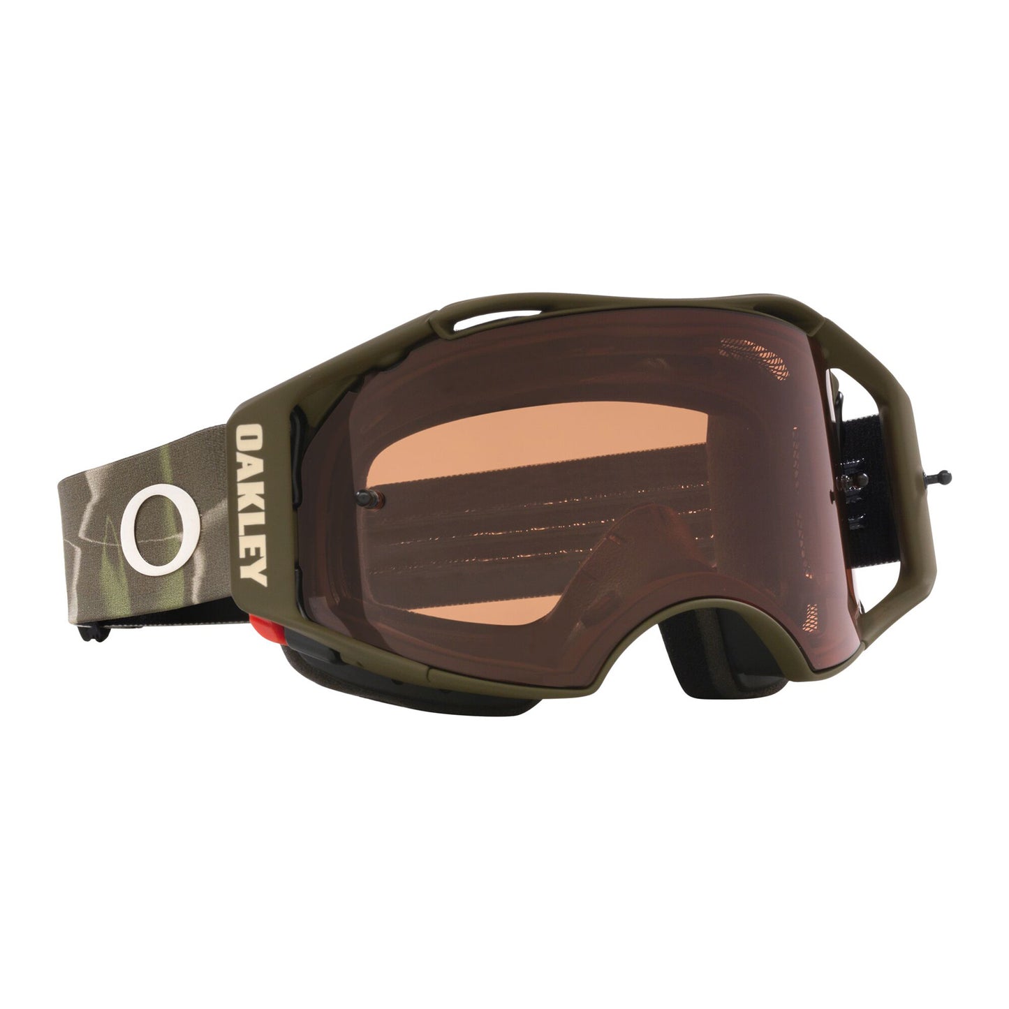 OAKLEY AIRBRAKE MTB Dark Brush Camo kasvonaamari Prizm Mx Bronze