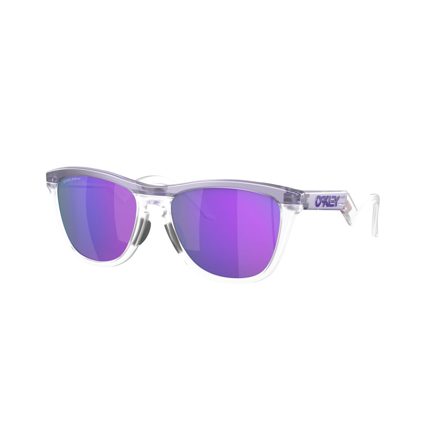 Silmälasit OAKLEY FROGSKINS HYBRID Matte Trans lila/selkeä Prizm Violet