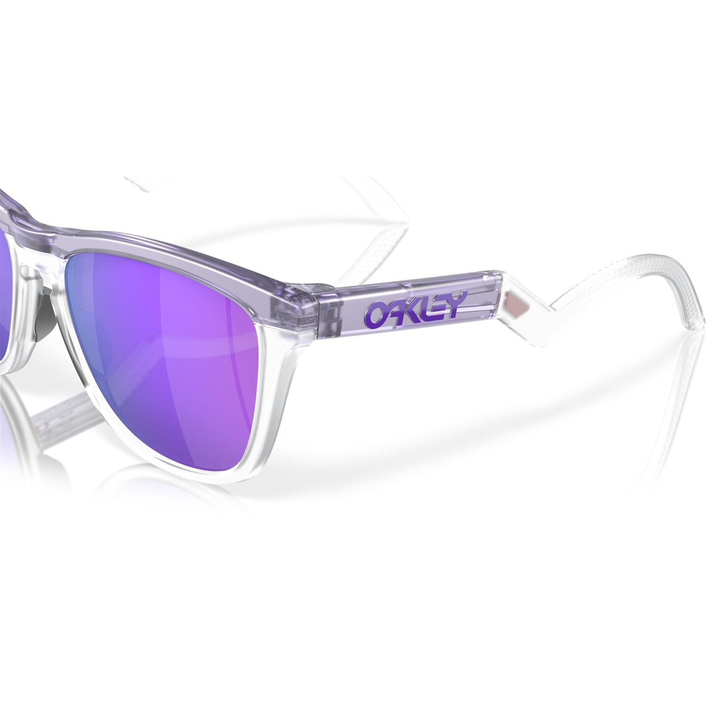 Silmälasit OAKLEY FROGSKINS HYBRID Matte Trans lila/selkeä Prizm Violet