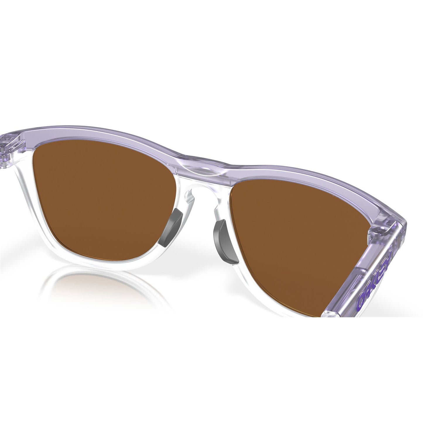 Silmälasit OAKLEY FROGSKINS HYBRID Matte Trans lila/selkeä Prizm Violet
