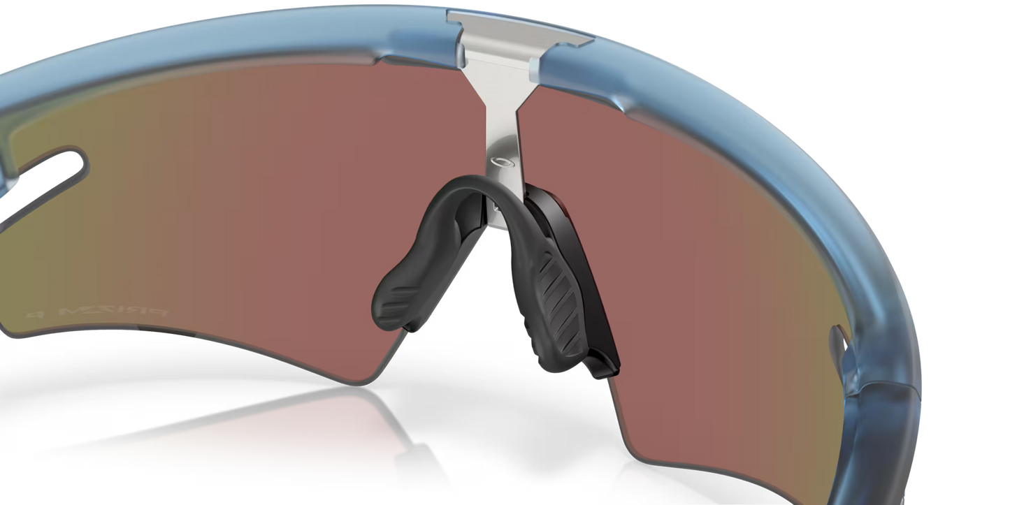 OAKLEY SPHAERA SLASH Matt läpinäkyvä kivi lasit Prizm Sapphire Pol linssi