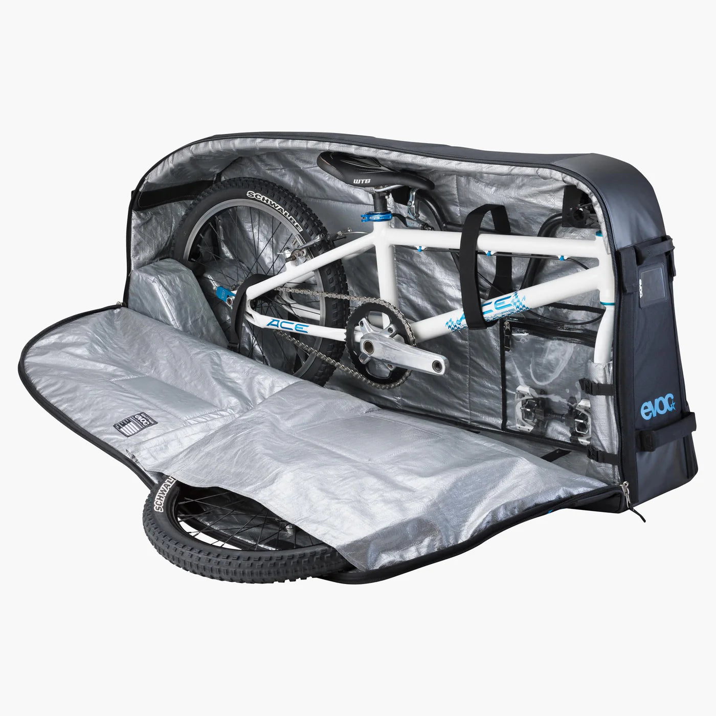 EVOC BIKE TRAVEL BAG BMX pyörän kuljetuslaukku Musta