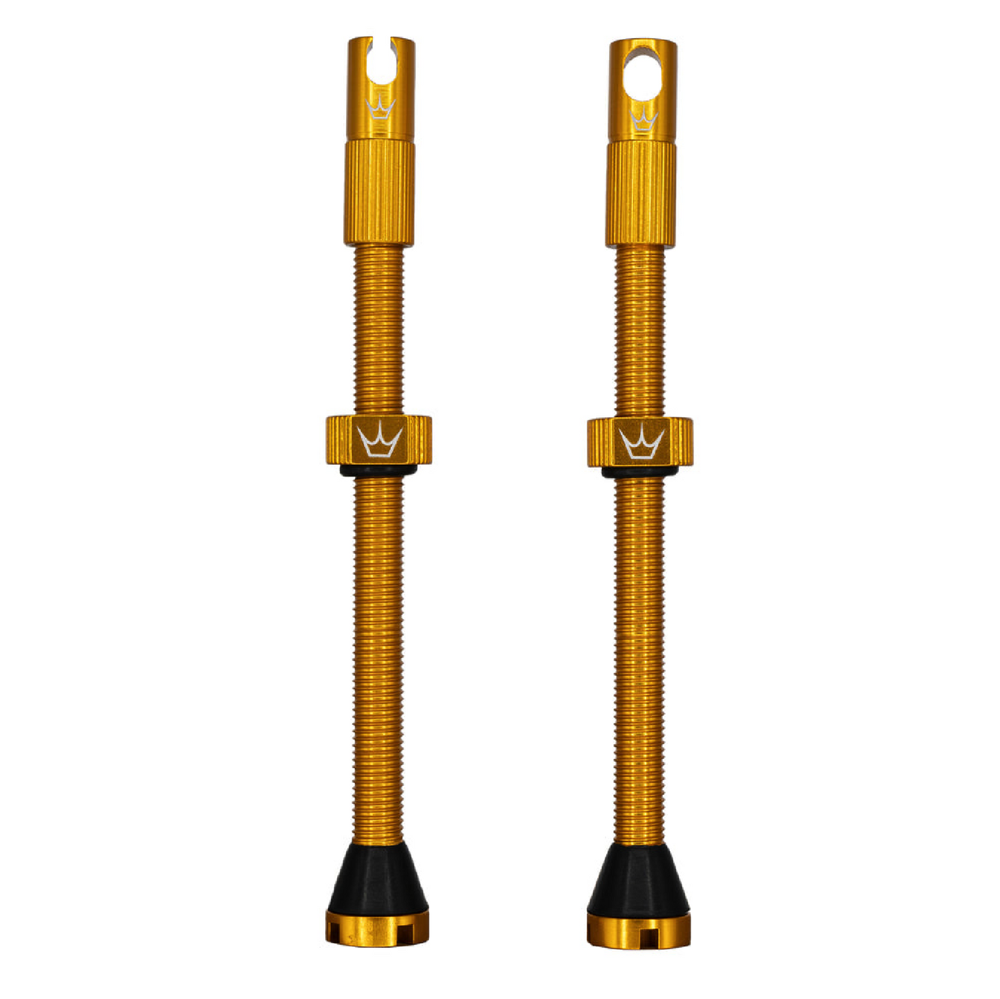 PEATY'S x Chris King MK2 Presta 80 mm Tubeless-venttiilit (x2) Kultainen (x2)