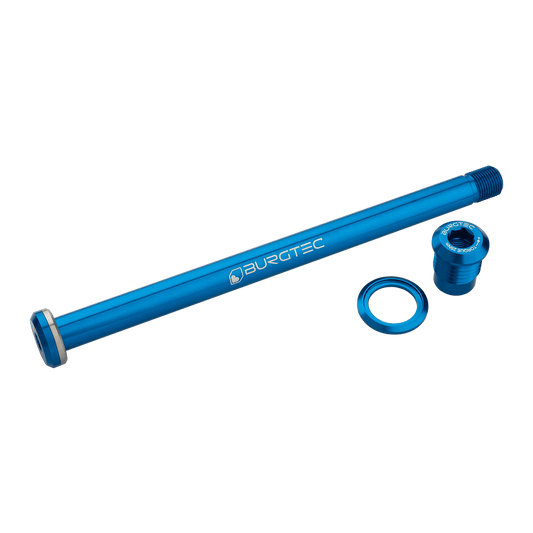 BURGTEC 174mm takapyörän akseli Yeti runkoon Tummansininen