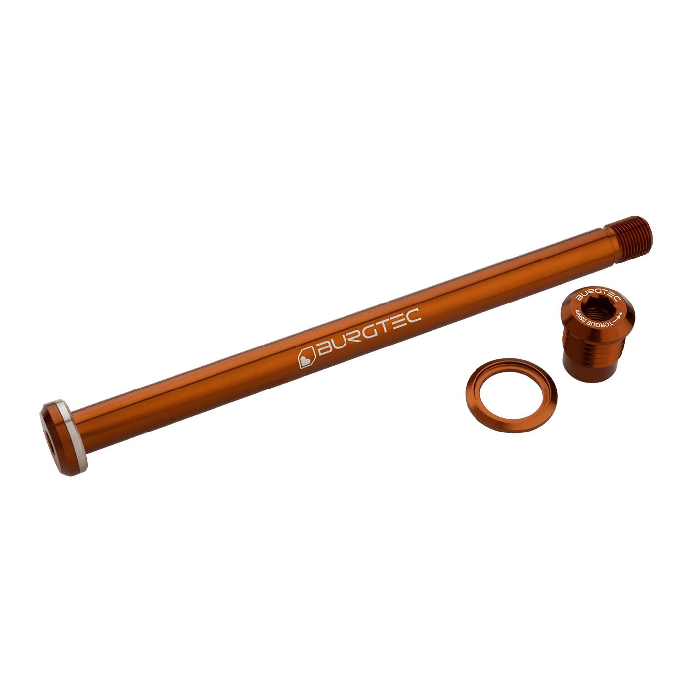 BURGTEC 174mm takapyörän akseli Yeti Bronze -runkoon