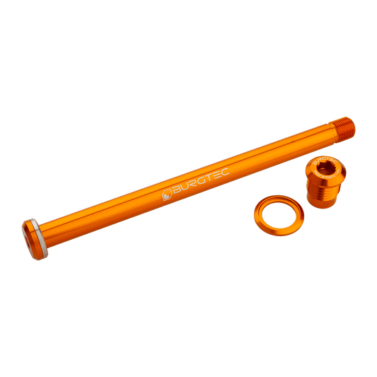 BURGTEC 174mm takapyörän akseli Yeti Orange -runkoon