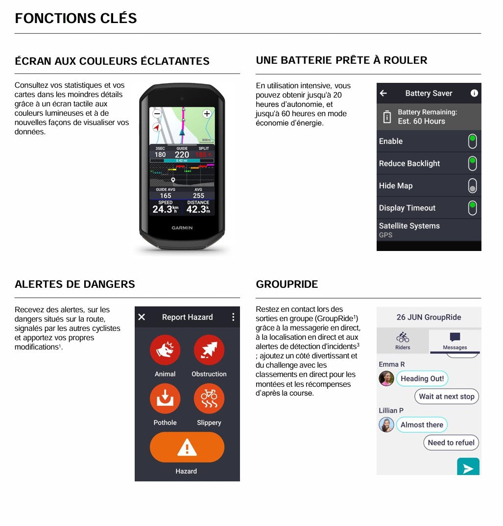GPS GARMIN EDGE 1050 -PAKETTI