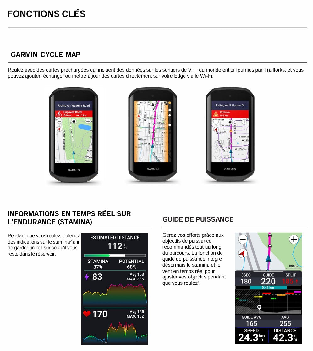 GPS GARMIN EDGE 1050 -PAKETTI