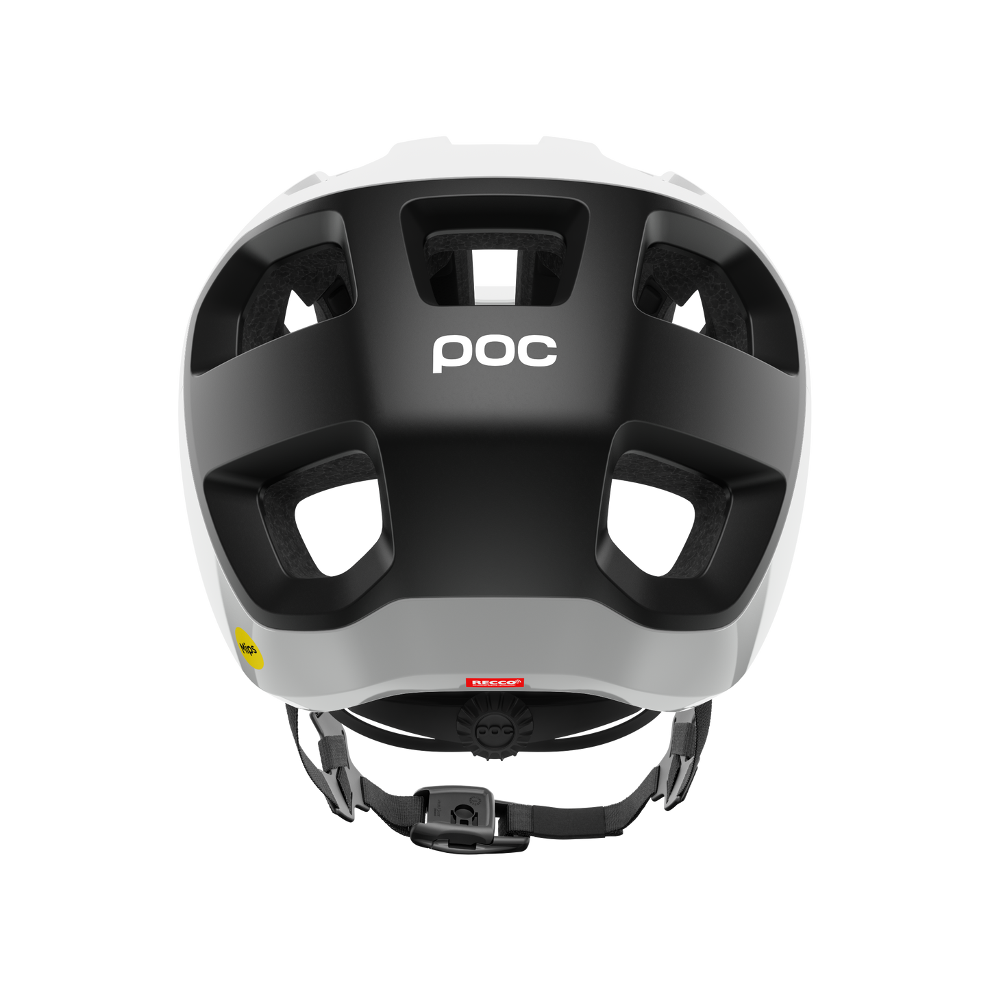 POC CULARIS MTB-kypärä Musta mattamusta/ valkoinen