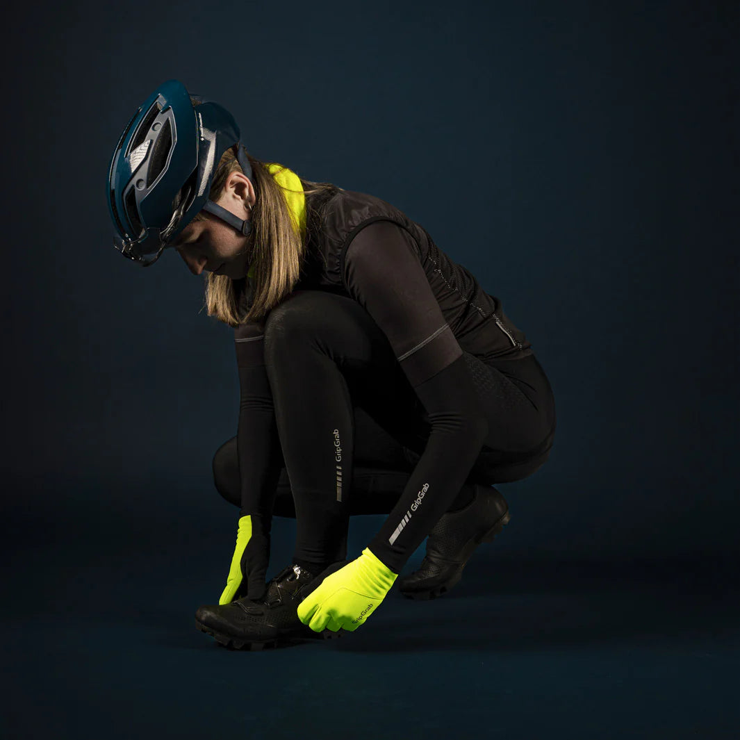 HURRICANE 2 WINDPROOF SPRING AUTUMN GRIPGRAB Käsineet Keltainen