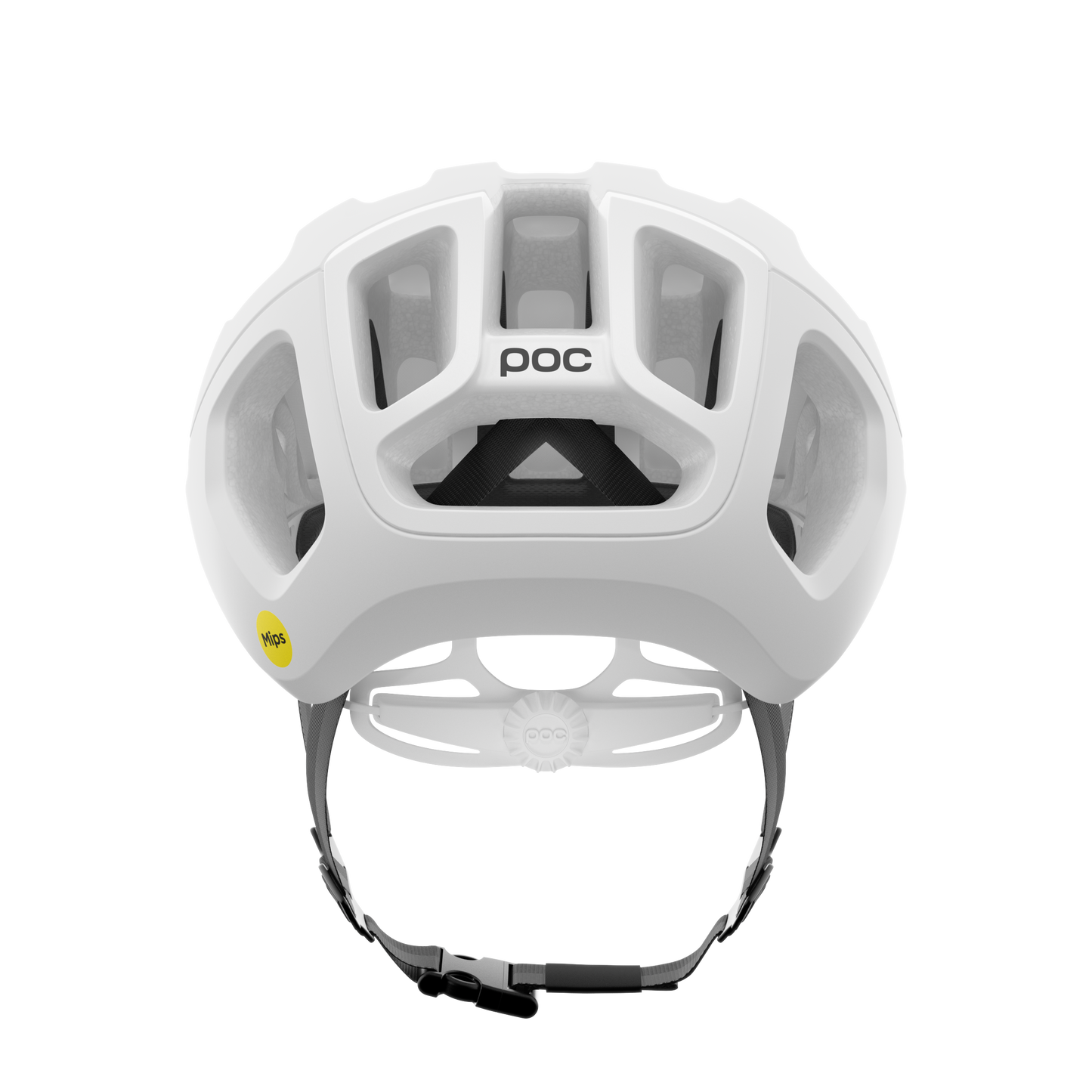POC VENTRAL TEMPUS MIPS Road kypärä Matt White Matt White
