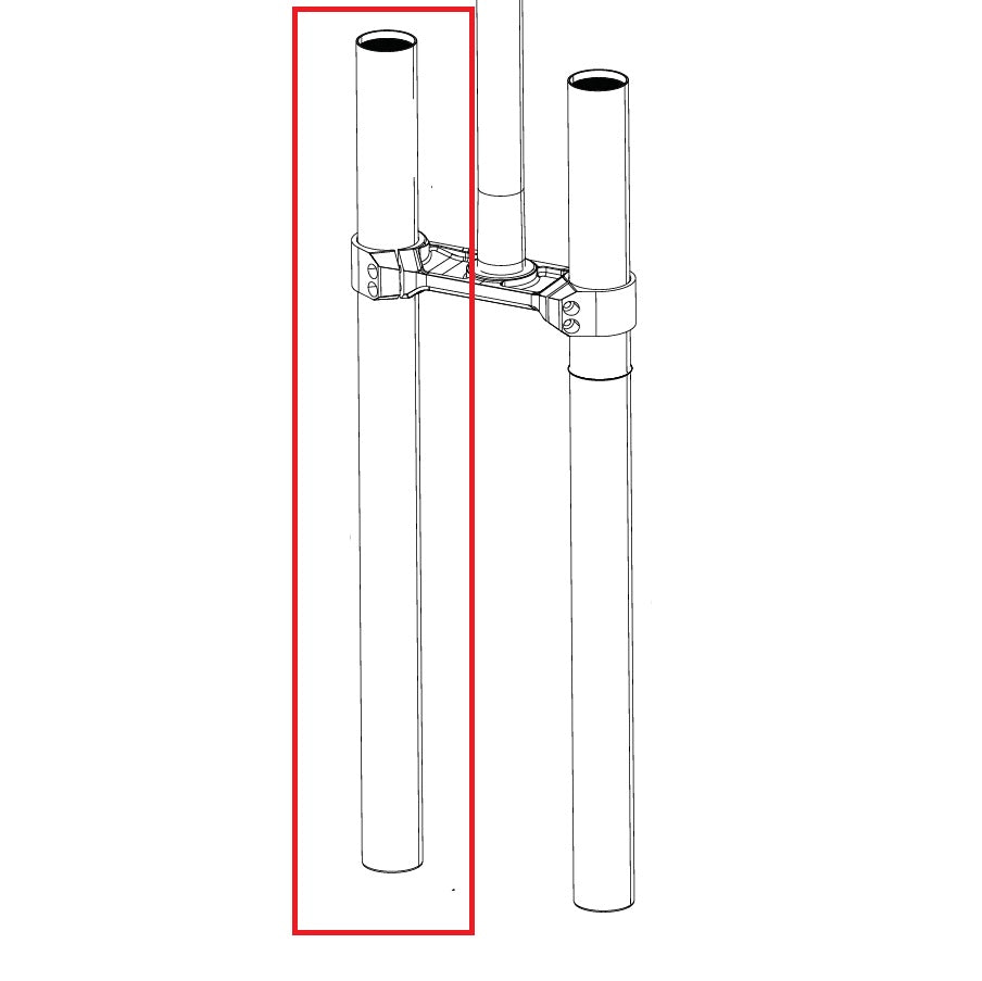 Suora mäntä ROCKSHOX BOXXER D1 haarukkaan (2024+)