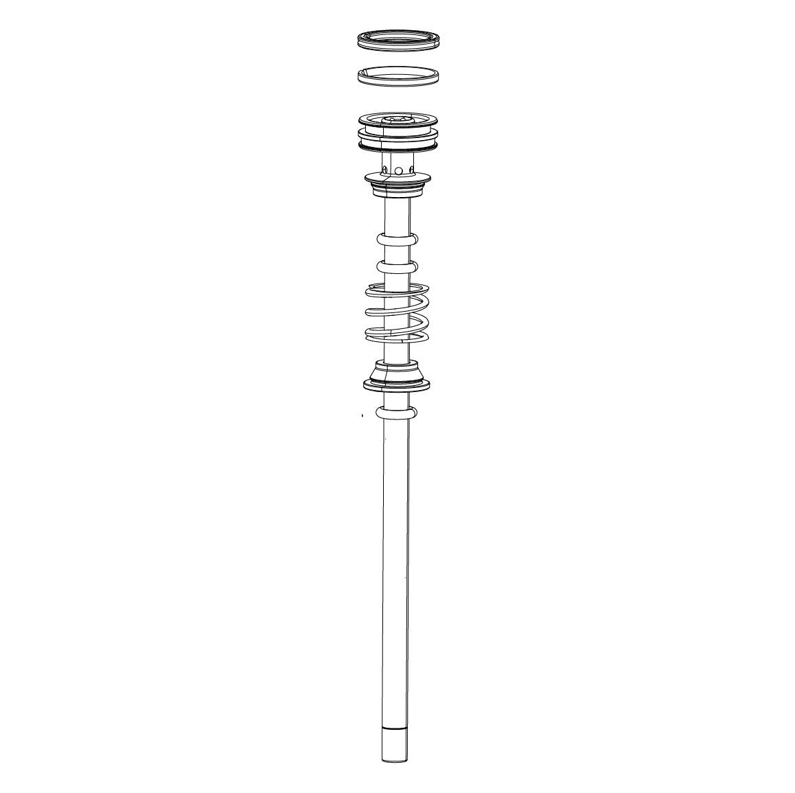 Debonair ROCKSHOX 110mm-29 mäntäsarja - SID 35MM D1+ (2024+)