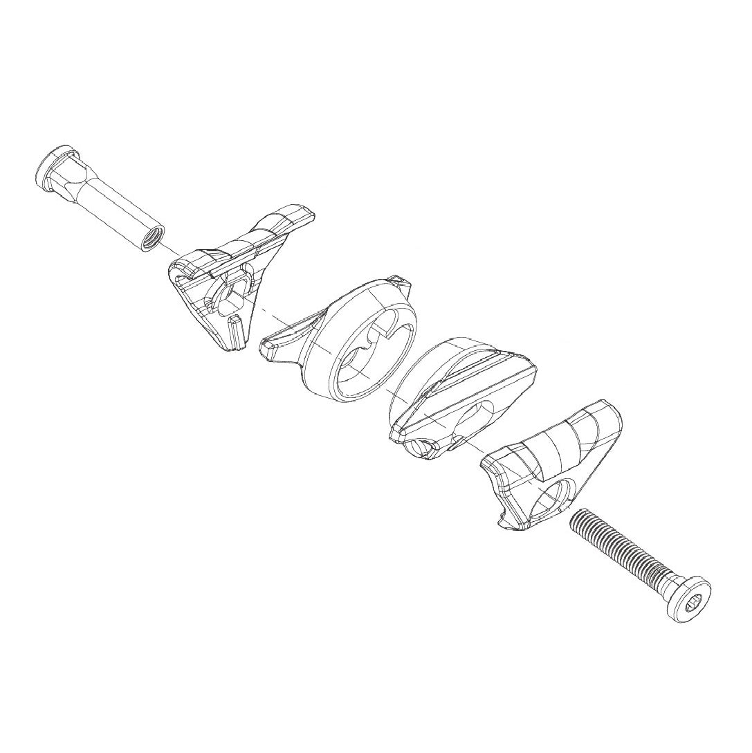 Vaunusarja ROCKSHOX Reverb AXS A1/AXS XPLR Oval-istuinkiskoille #11.6818.054.002