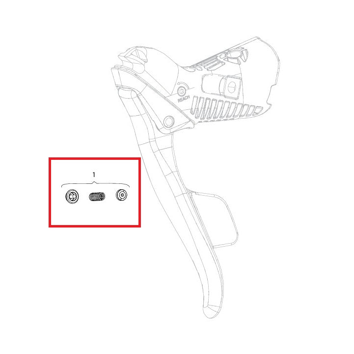 SRAM-jousisarja FORCE/RED E-TAP AXS-vipuille (X1)