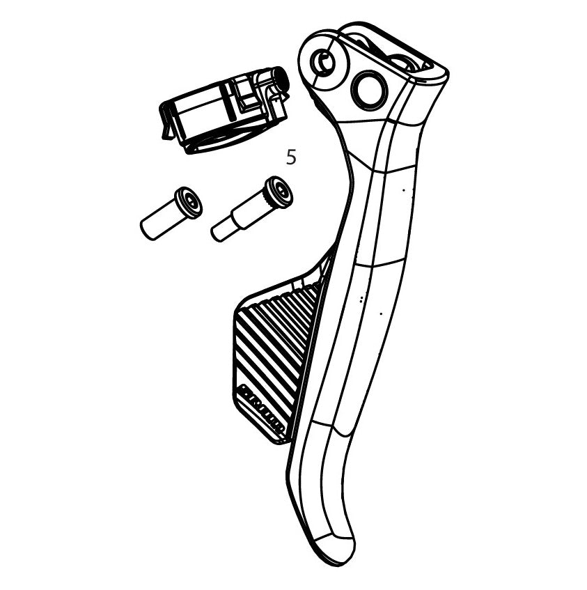 SRAM APEX/RIVAL AXS yksi vasen vipu