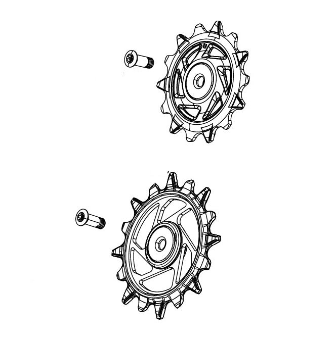 SRAM X0/GX T-TYPE EAGLE AXS / RIVAL XPLR E1 12-vaihteinen takavaihteen korit