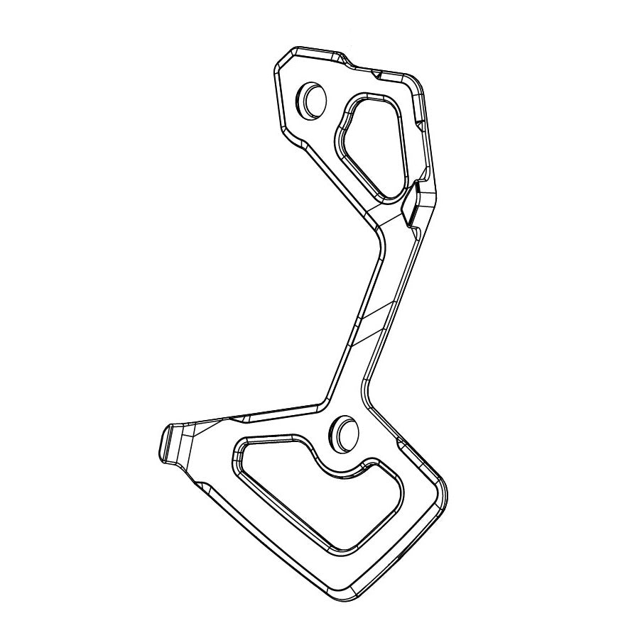 SRAM RED XPLR AXS E1 sisäinen vaihteenvaihtajan häkki