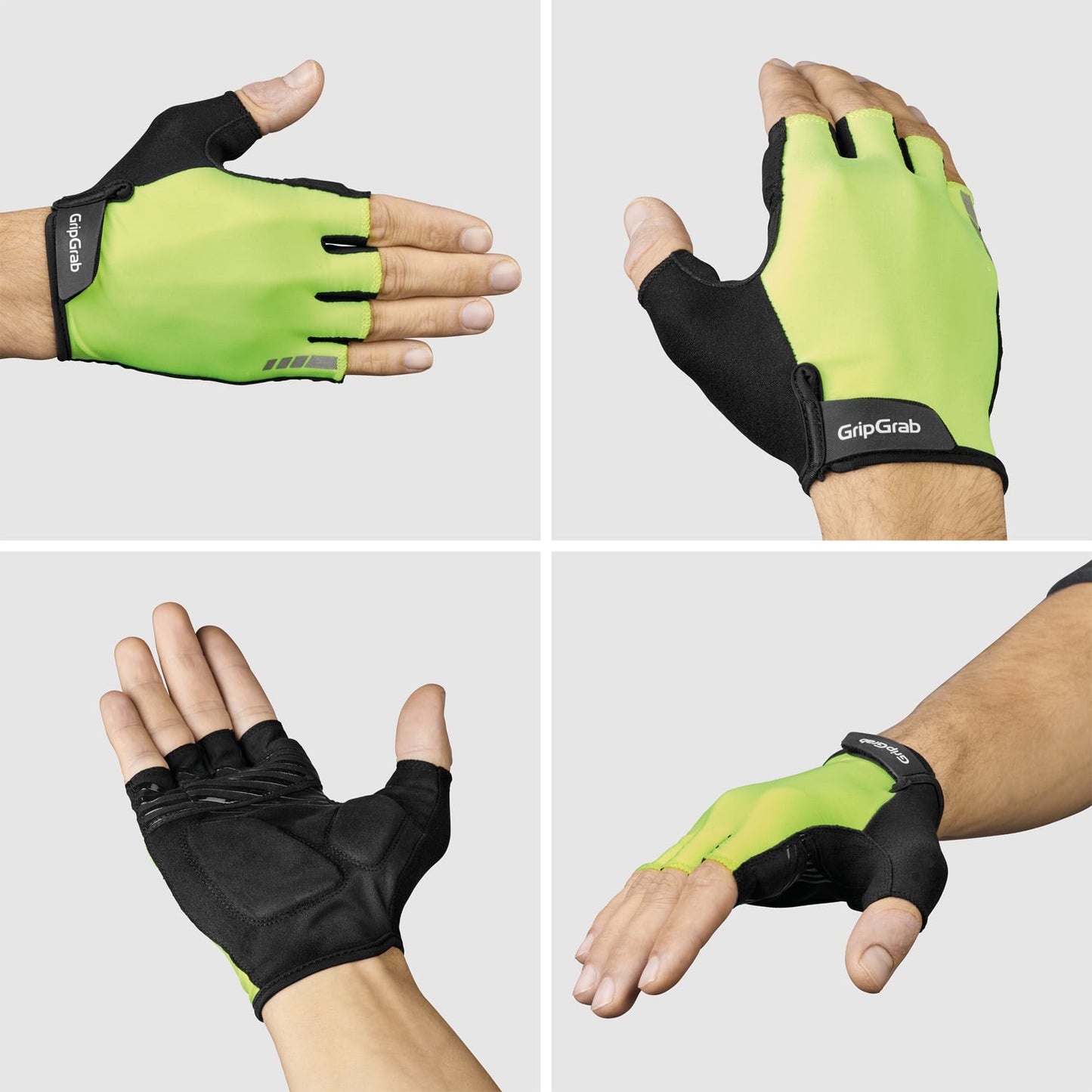 GRIPGRAB RIDE RC MAX Lyhyet käsineet Keltainen