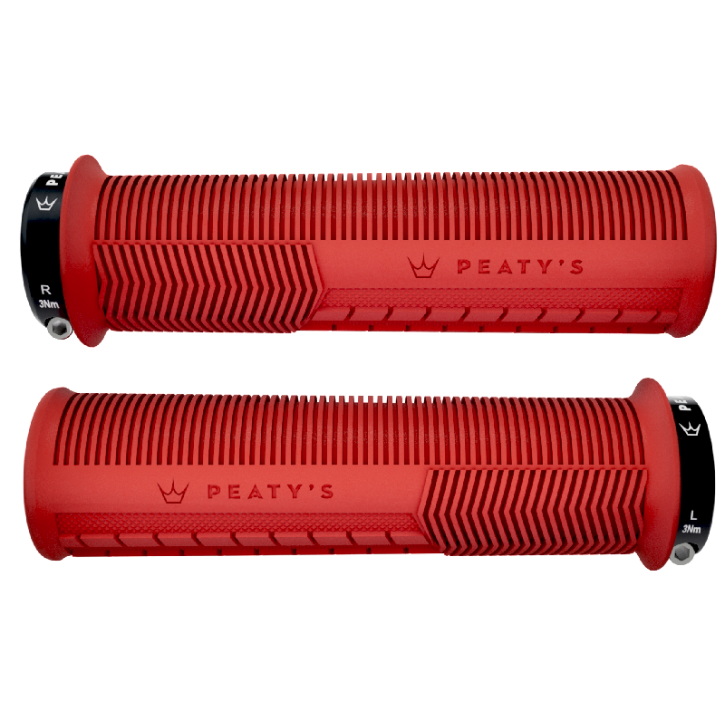 PEATY'S MONARCH MUSHROOM Grips Punainen