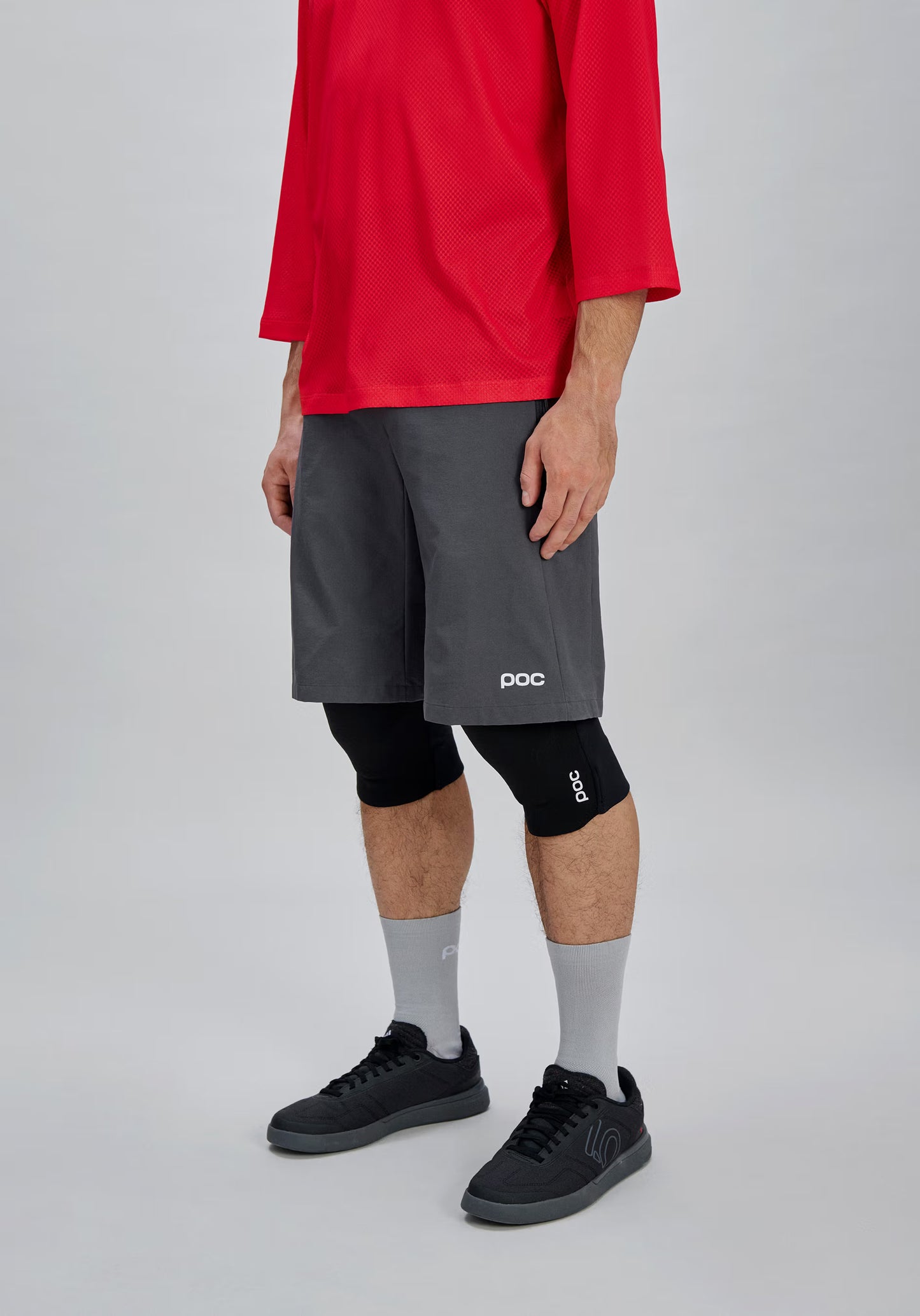 POC MOTION shortsit harmaat