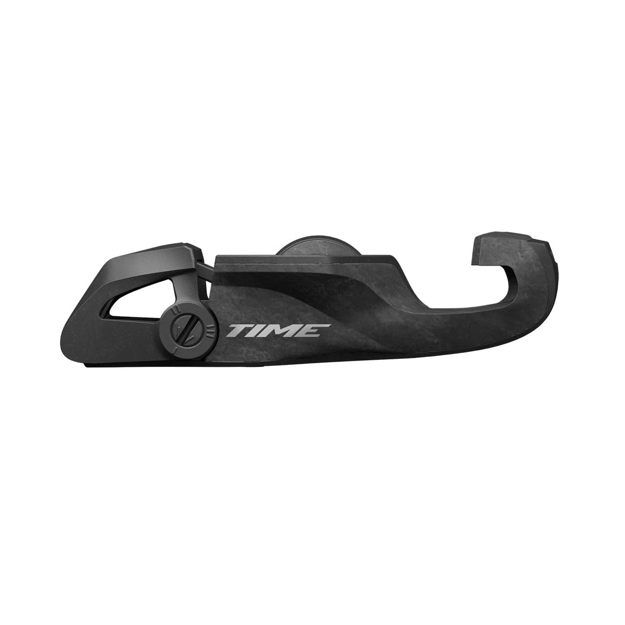 TIME X PRO 12 C1 Q-Factor 53 Carbon Musta/hopea polkimet